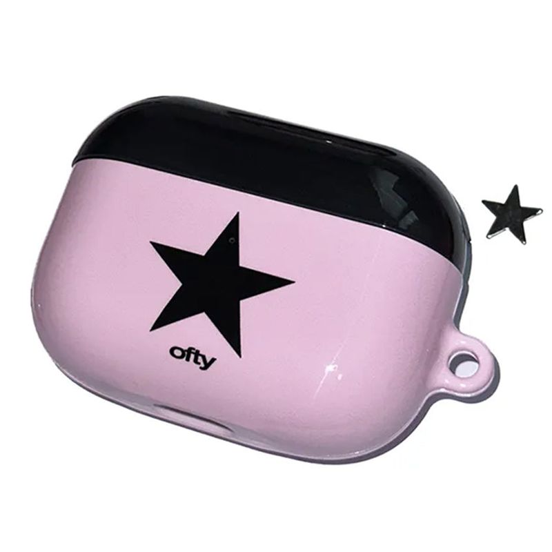 ofty lamp（オフティランプ）の「[made] mods black star airpods case (glossy hard)（Smartphone Accessories）」