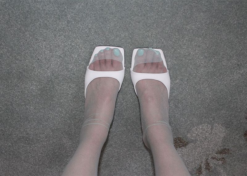 SQUARE MIDDLE MULE (4color)