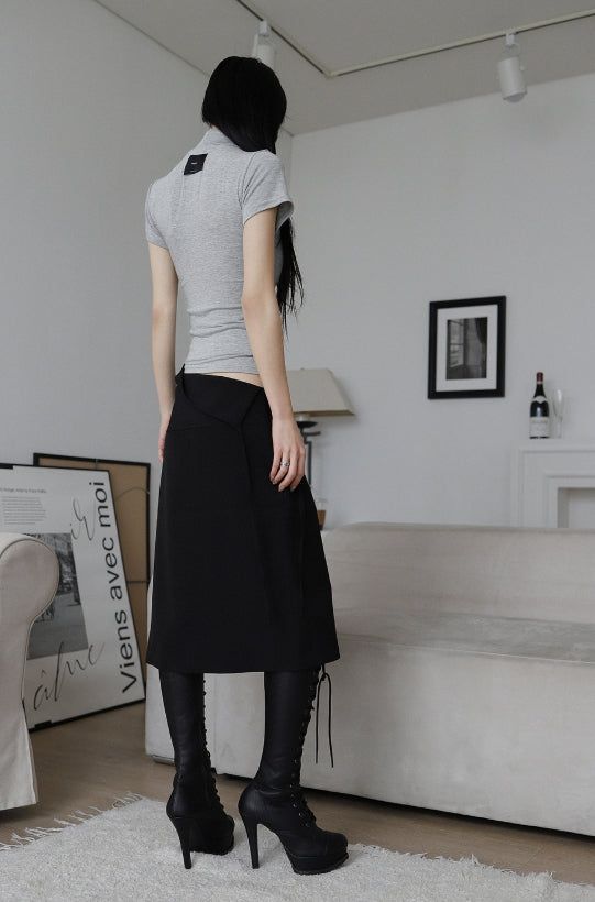 26SS★ [ EEUN BASIC ] Chewing Rounding Short Sleeve T