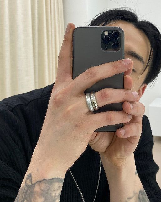 HOLY IN CODE（ホーリーインコード）の「No.8795 cylinder silver RING（Accessories）」
