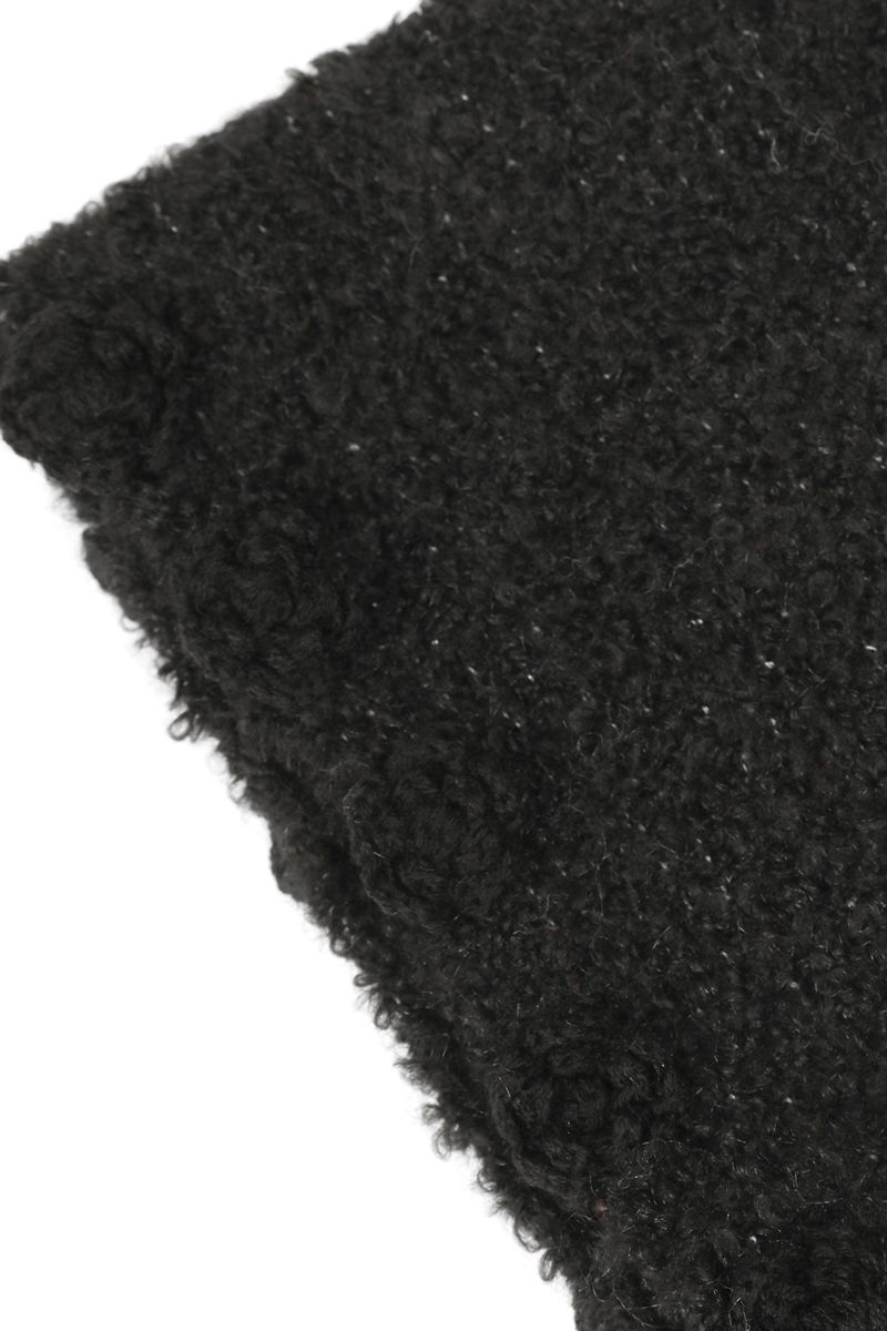 Boucle Flower Bonnet [Black]