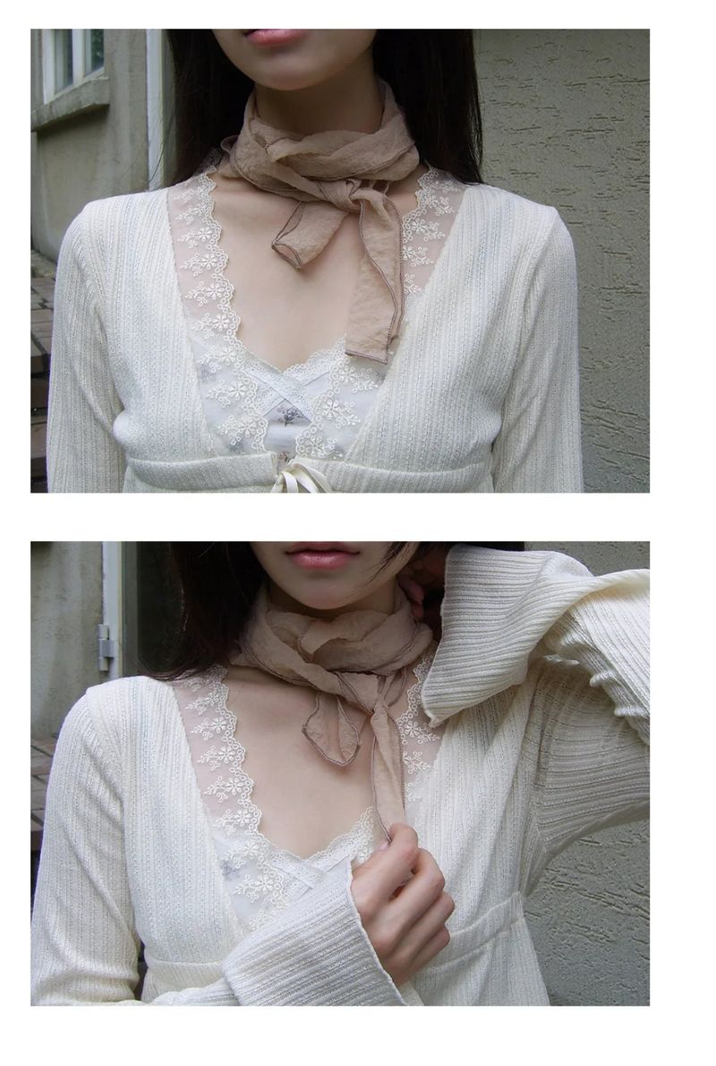 aoi sheer scarf