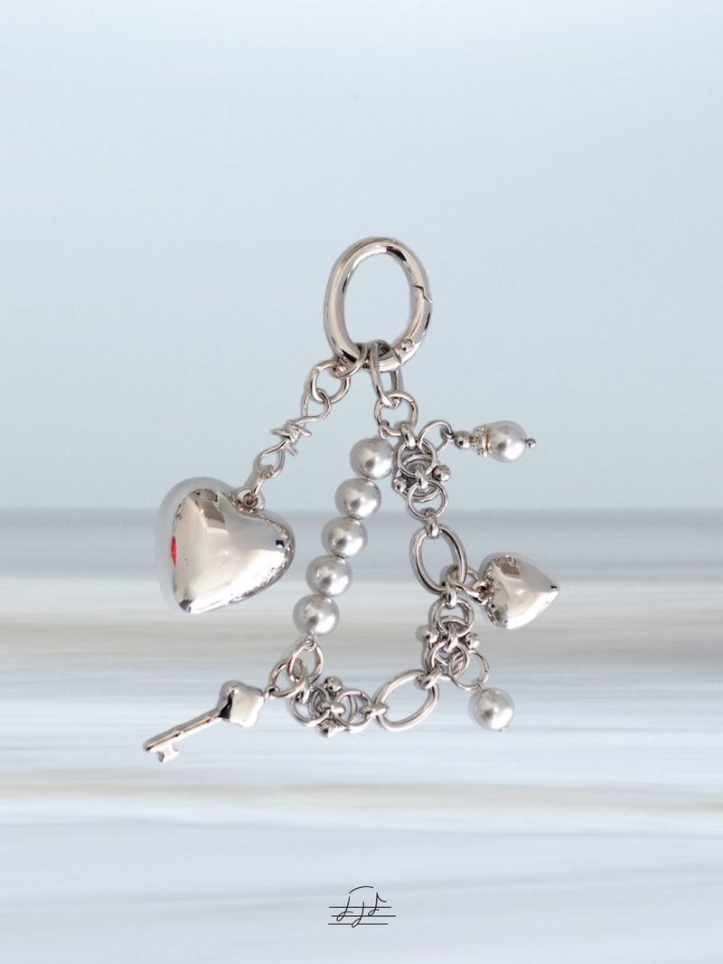 BAG CHARM/Silver beam