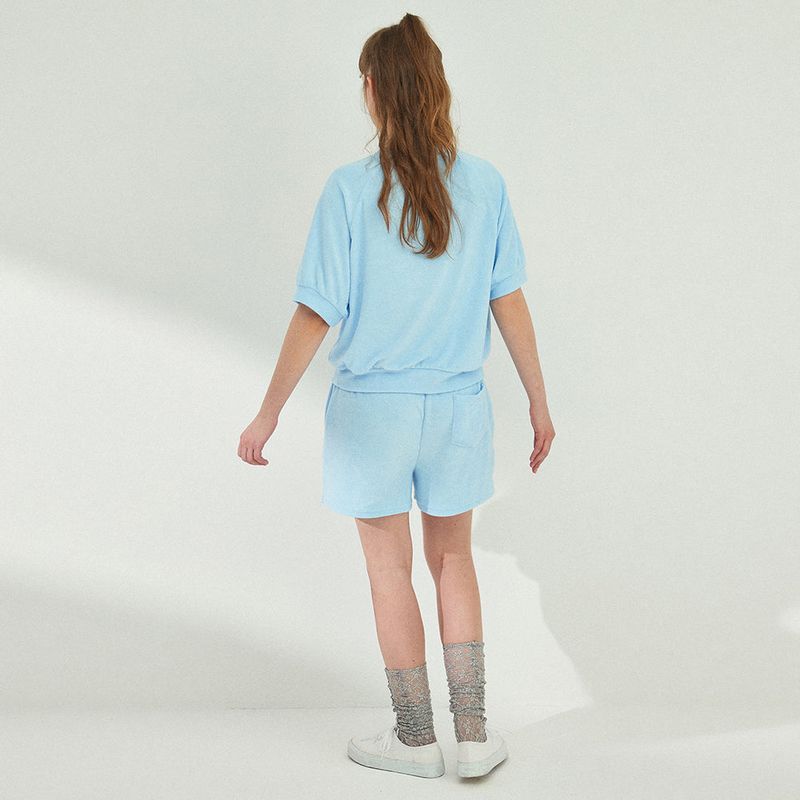 TERRY BANDING SHORTS_BLUE