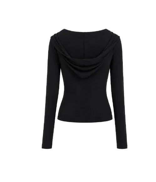 26FW★ [mnem] Fold Hood Tee