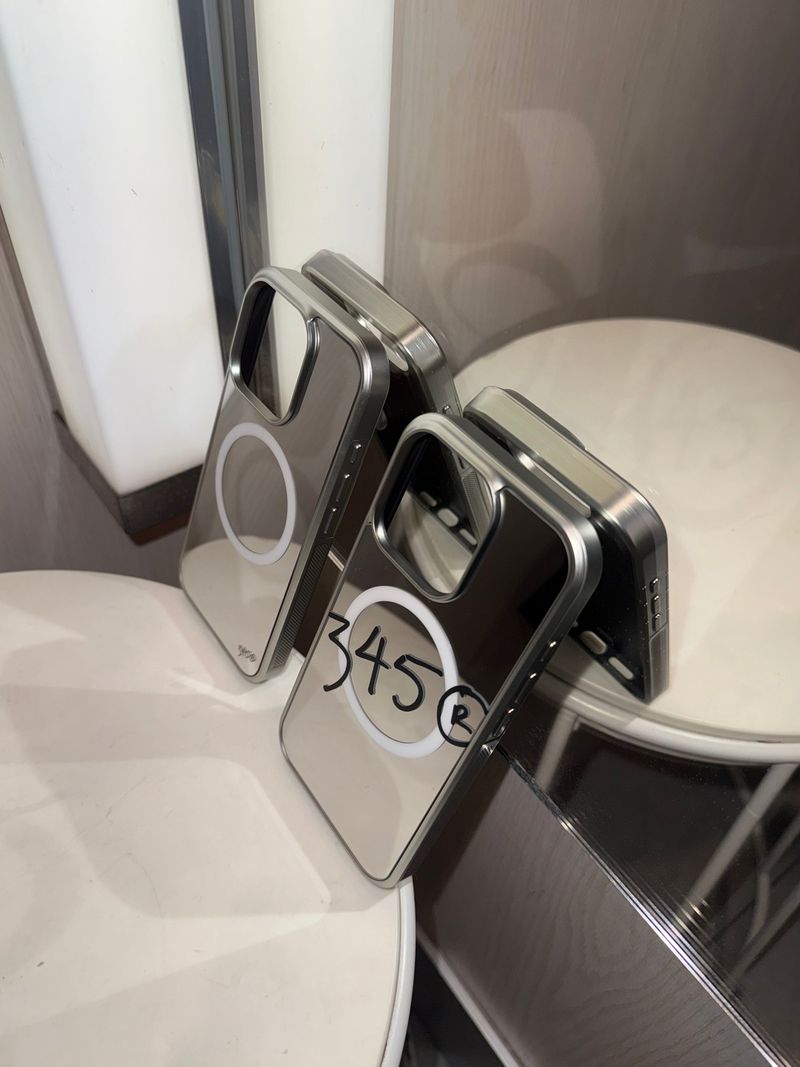345® Silver Mirror Bumper Case / TREEFORFIVE345