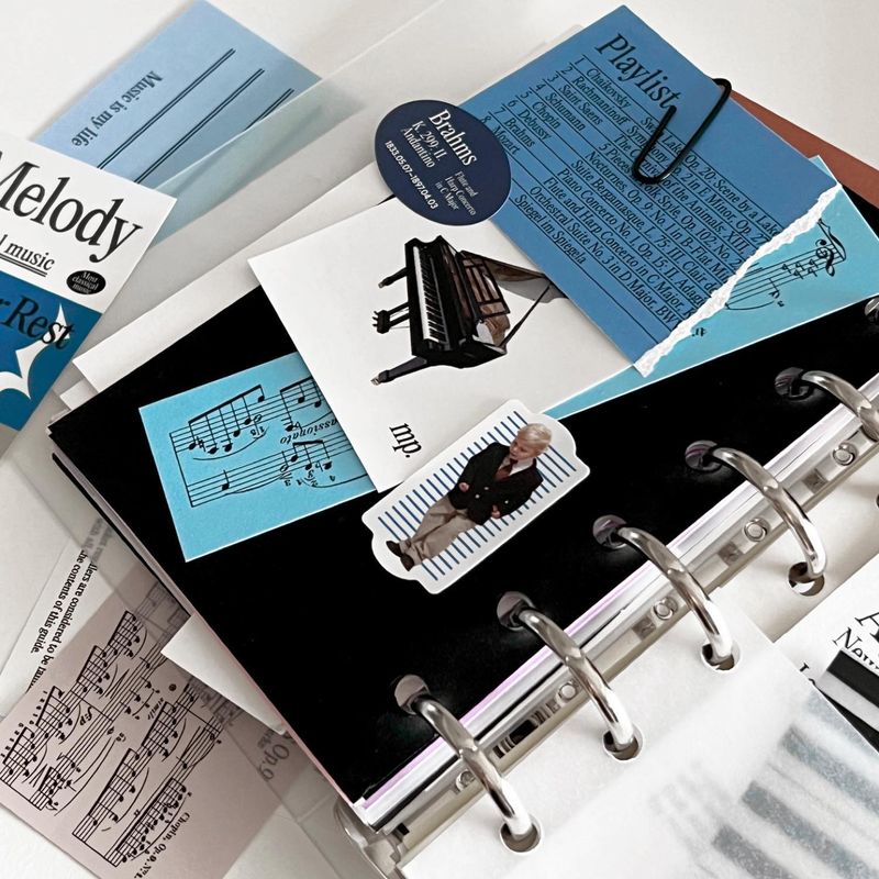 oab music pack / scrap sticker set