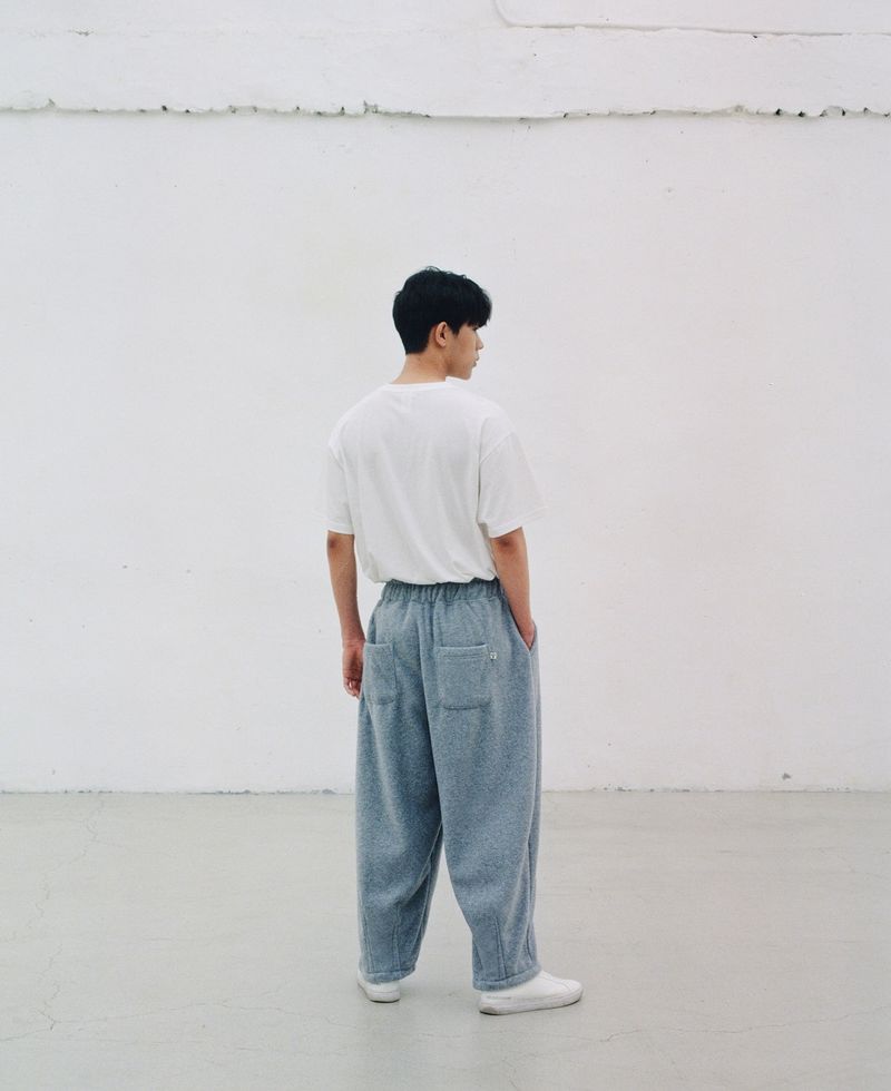 WARM-FLEECE BALLOON PANTS (Gray)
