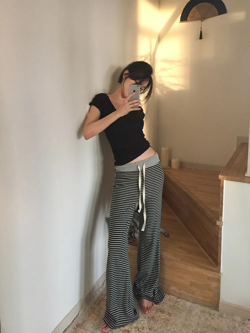 Stripe Pajama Pants