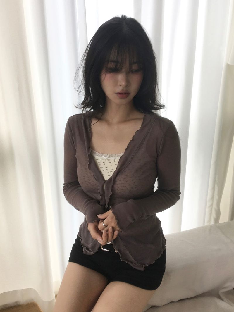 Ditsy Flower Lace Tank Top