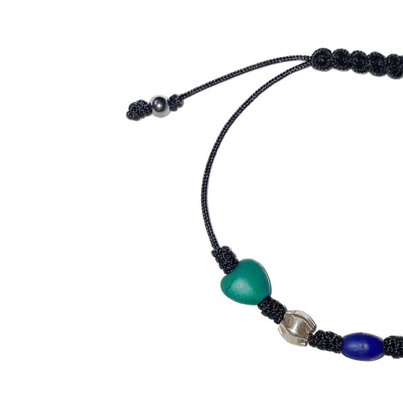 black gemstone bracelet 