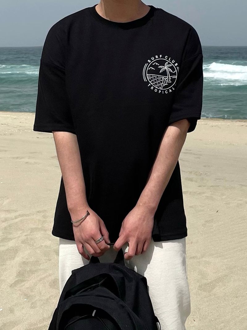 サマートラベルキャンピングTシャツ 