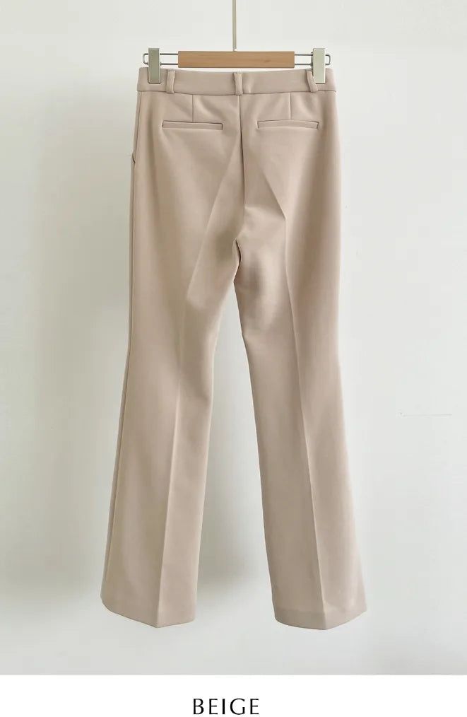 Heps Banding Span Bootcut Slacks