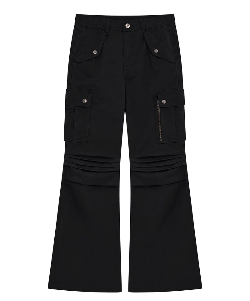 sh bootcut pants (black)