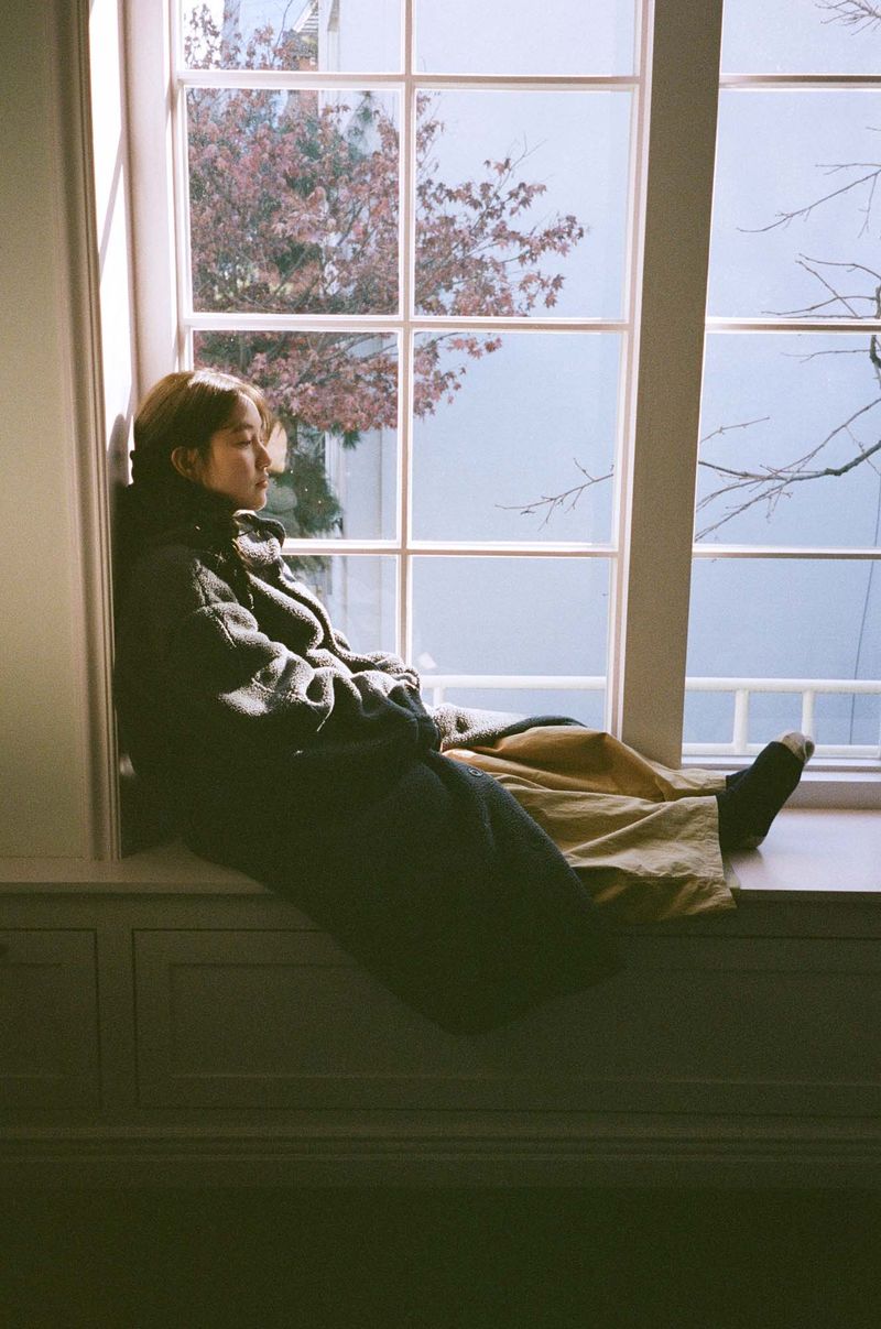 Teddy Fleece Coat (Charcoal)