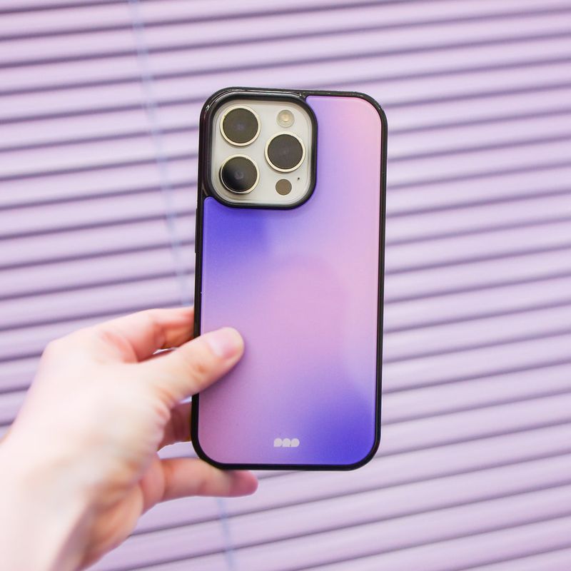 【MADE】 Gradient glass bumper case