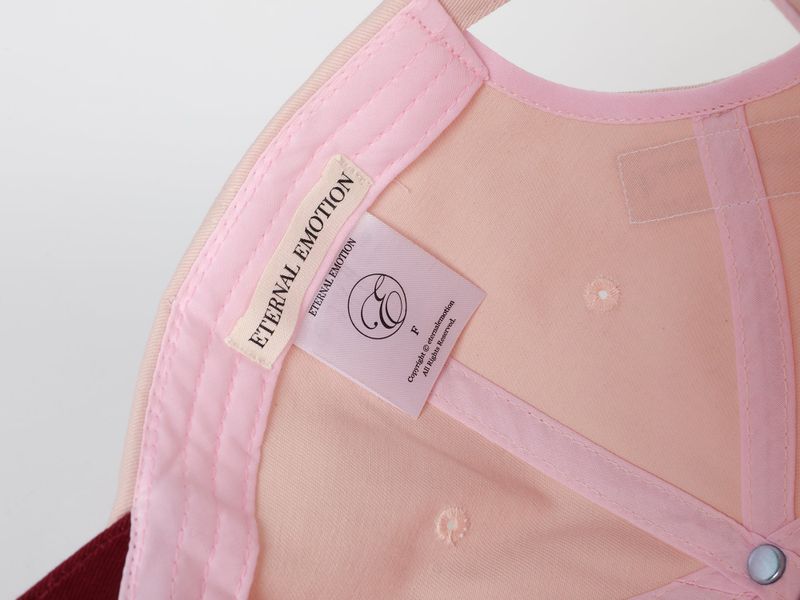 CONTRAST WAVE LOGO CAP (PINK)