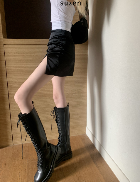 Sueden Black Long Boots