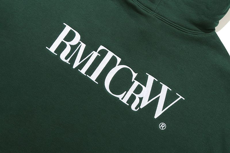 RECENT LOGO HOODIE_GREEN