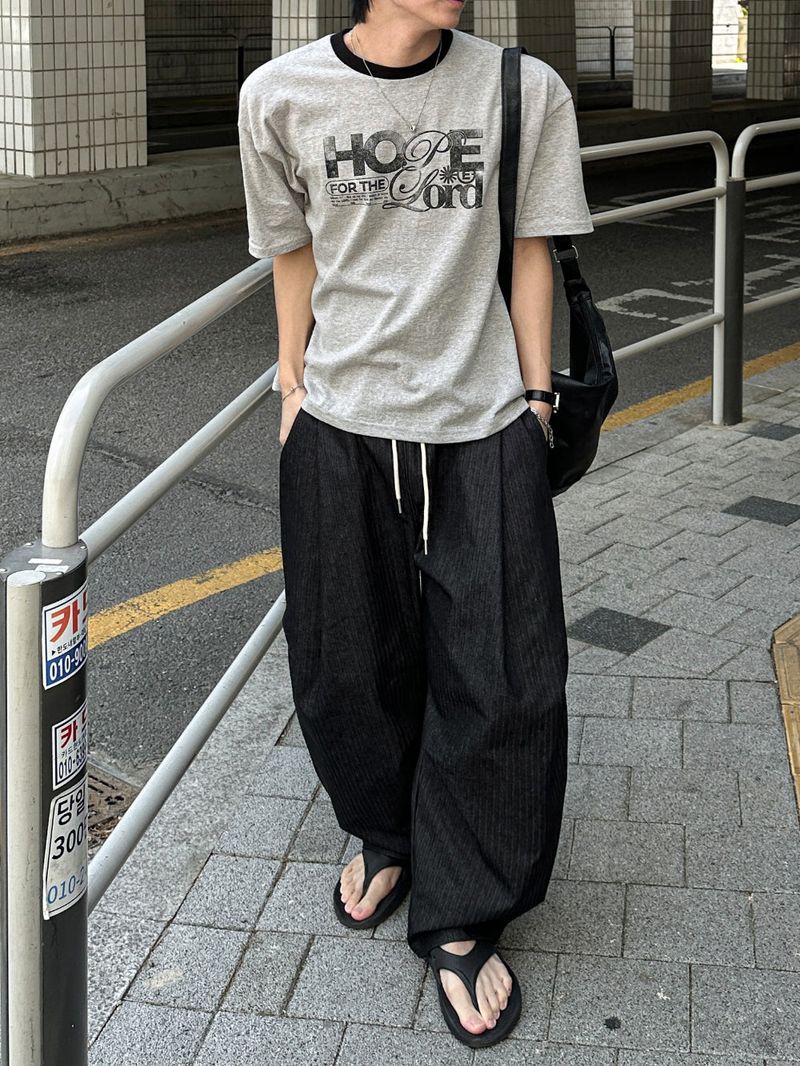 Shade Non-fade Pintuck Balloon Pants