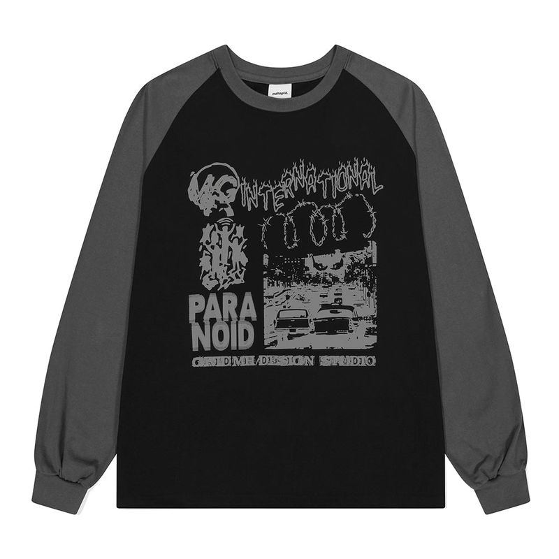mahagrid（マハグリッド）の「INTERNATIONAL RAGLAN LS TEE（Tops）」