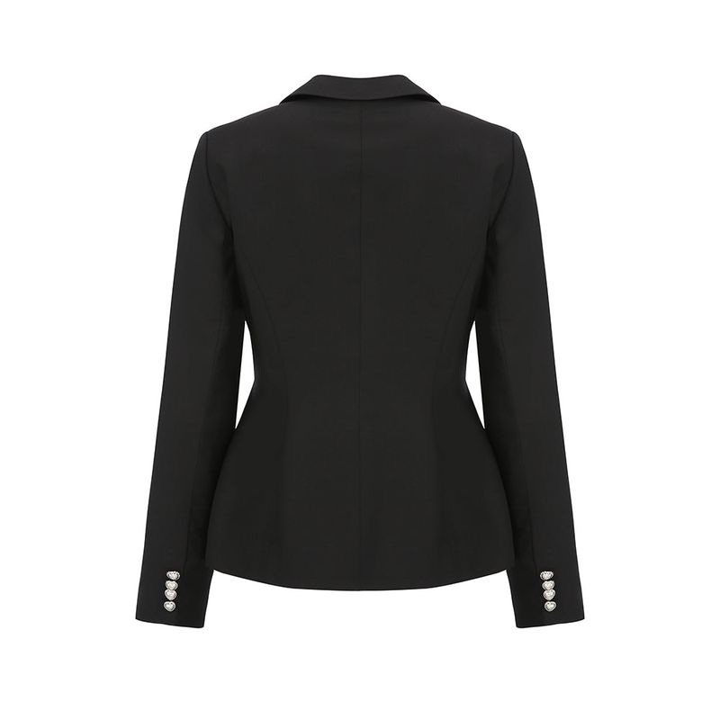 0 2 hell girl jacket - BLACK