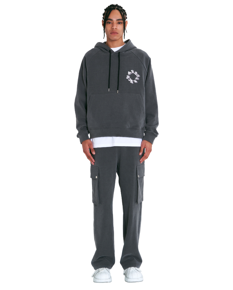Cargo Jersey Pants - Black