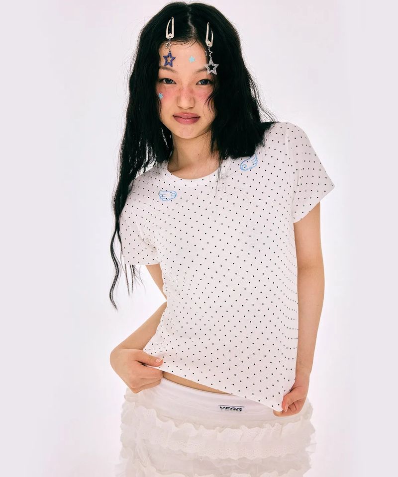 ドット ウィング ベイビーTシャツ (3colors)
