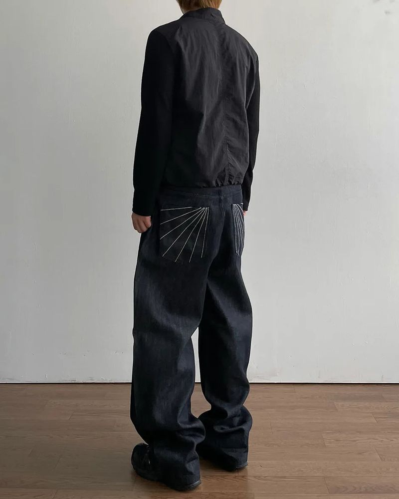 Radi Barrel Denim Pants