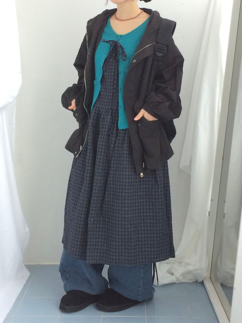 Vintage Mori Checkered Dress
