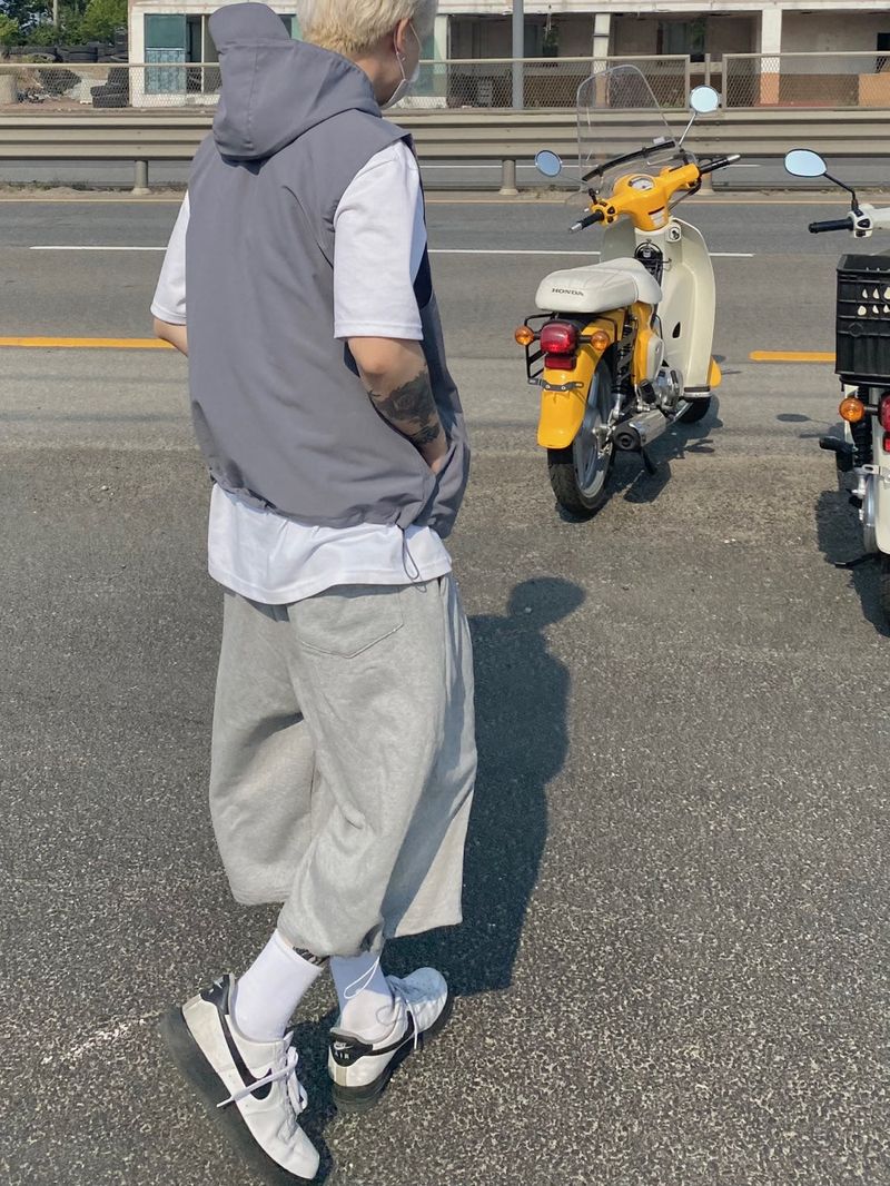 Daily Sweat String Half Pants 3C