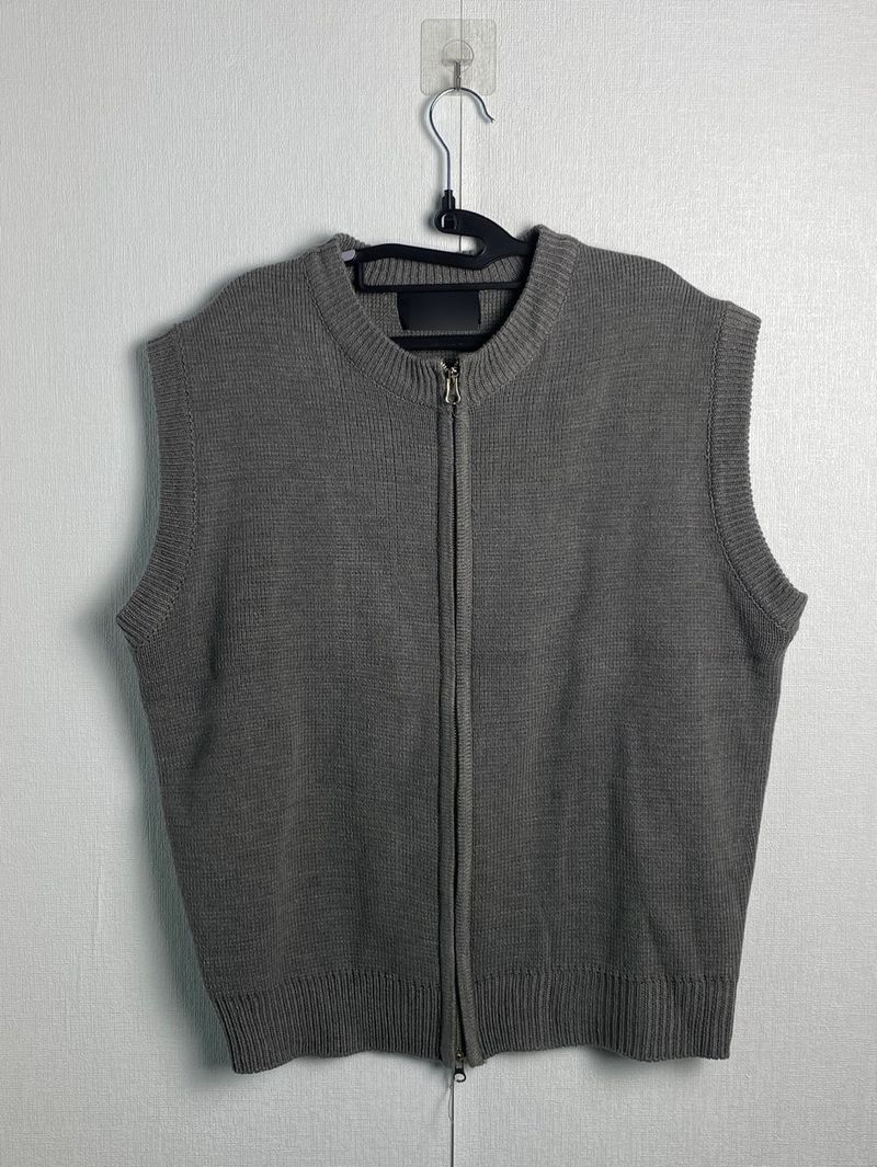Round Knit Vest 3C