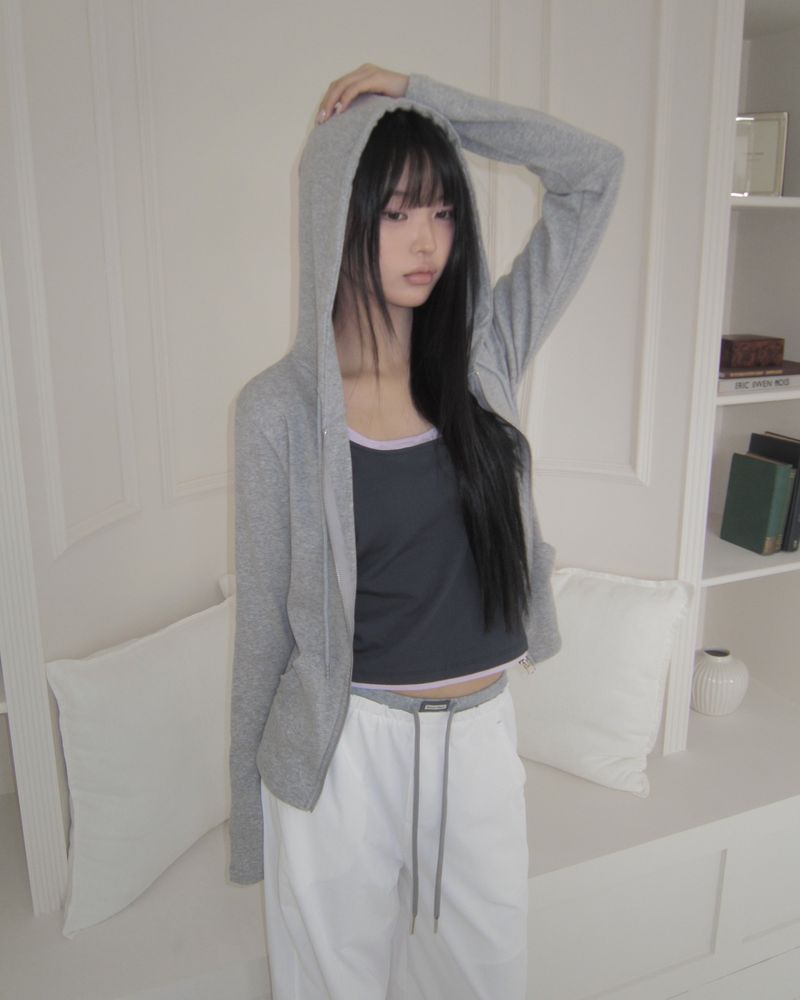 ヘロンスリム フードジップアップ