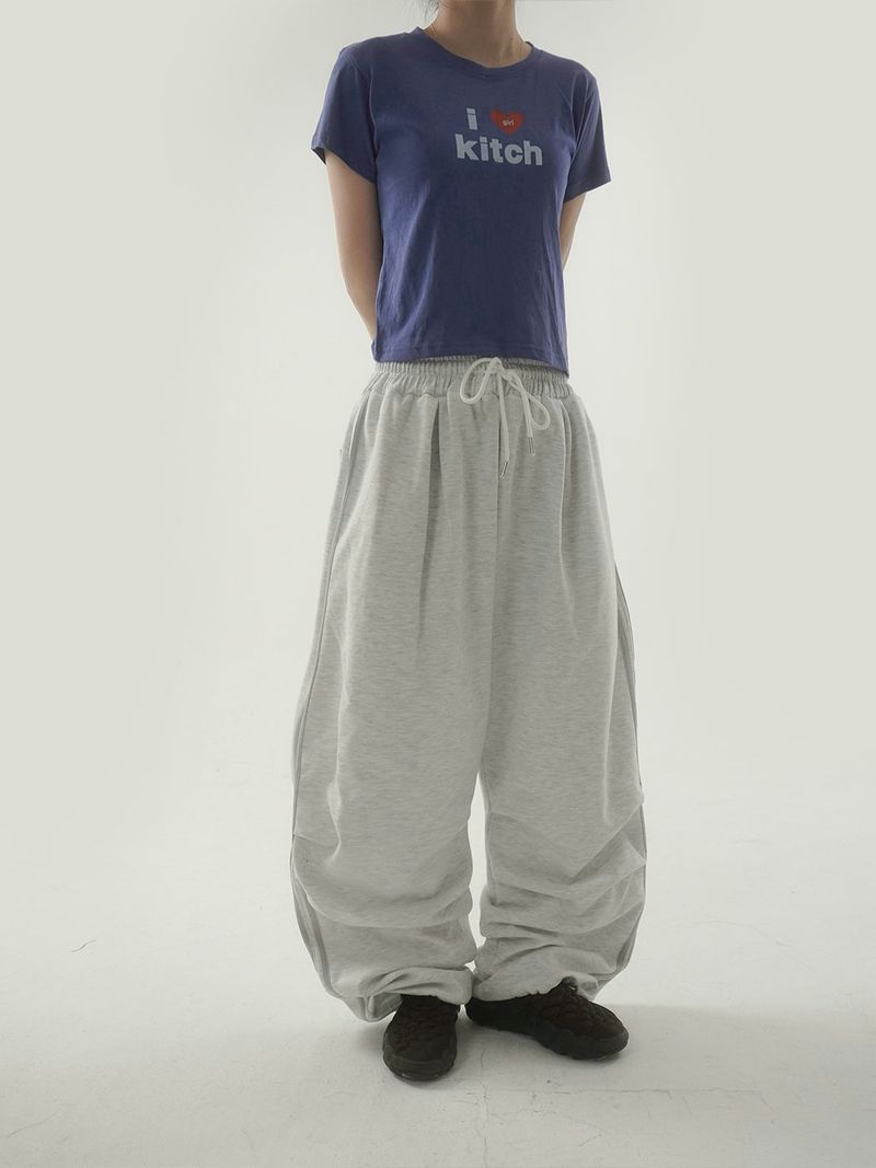 Fix track sweat pants -4C