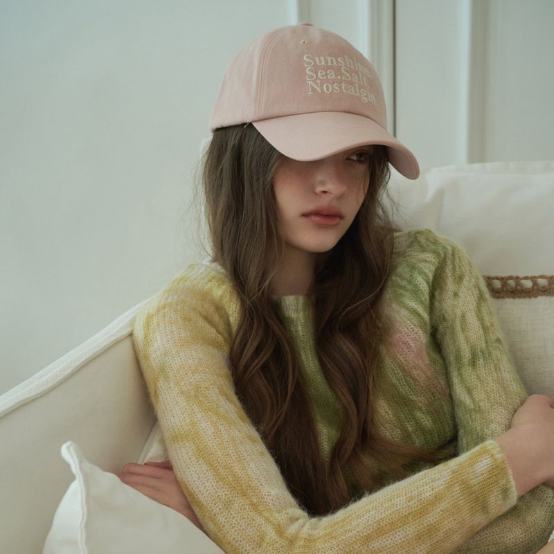 SIEOR(シオル)の「NOSTALGIA baseball cap_pink(Hats)」