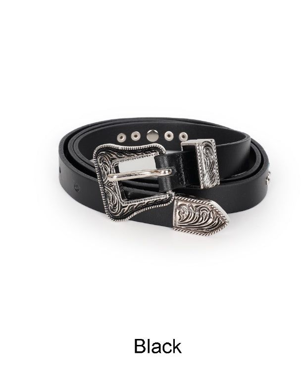 Ted Blue Stone Western Belt