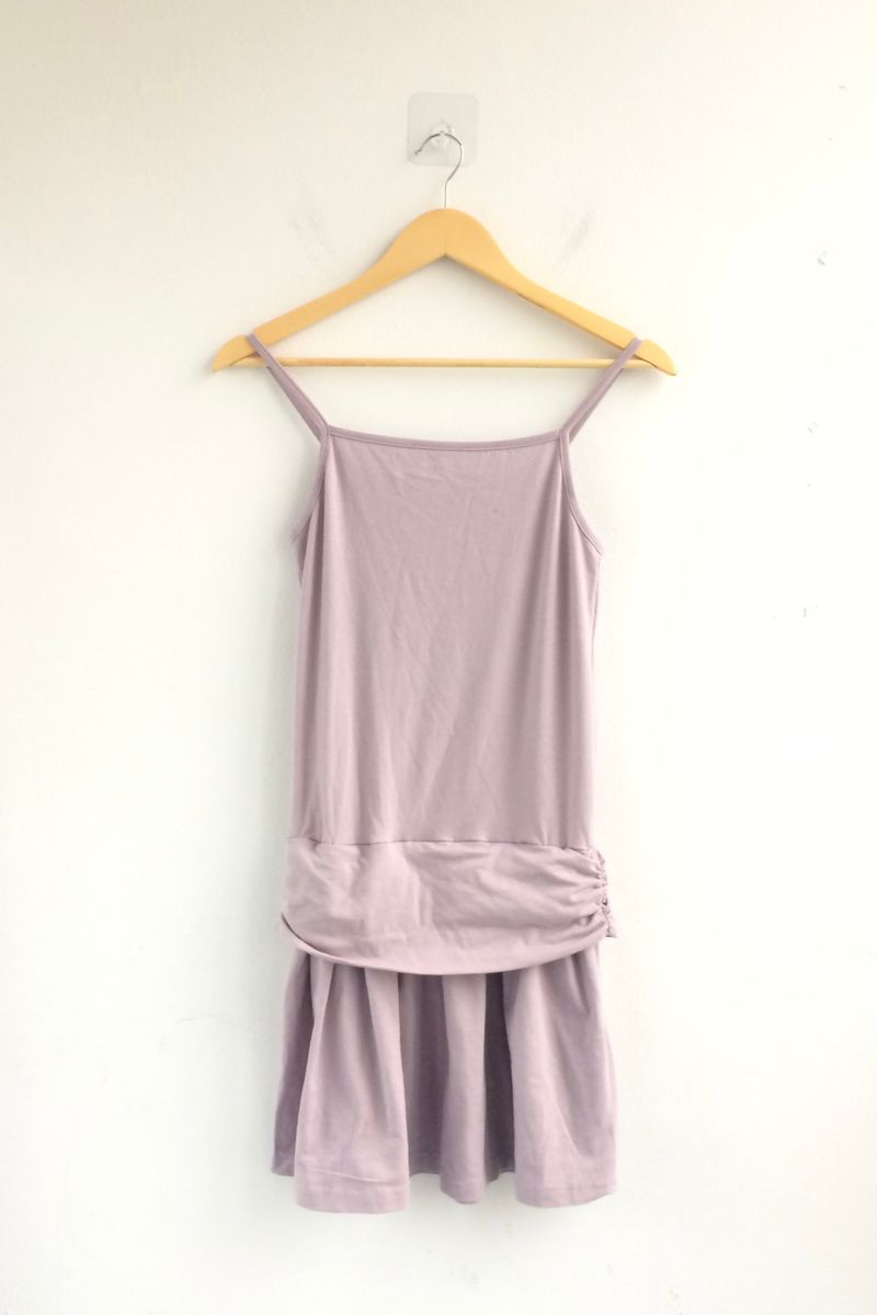 Shirring Flared Dress
