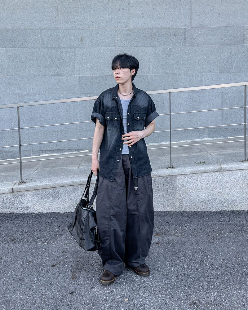 Traillin Cotton Seam One-Tuck Pants