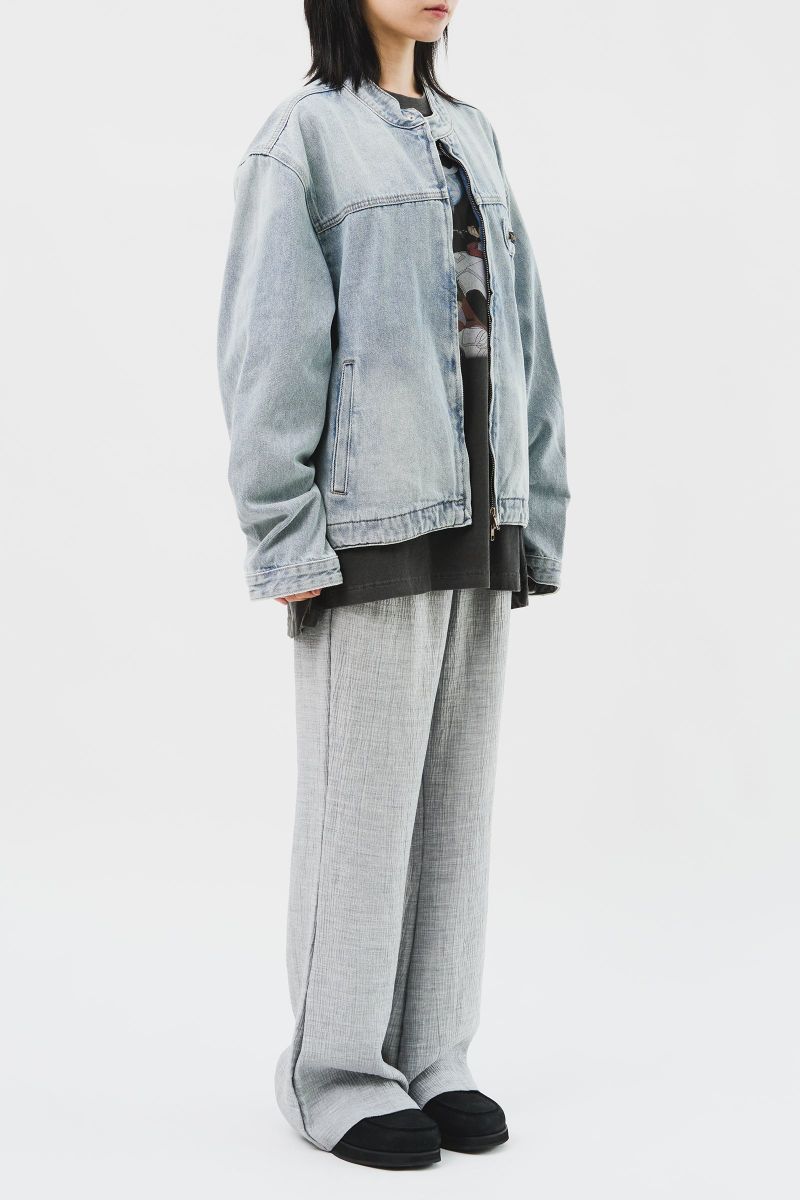 Module Biker Denim Jacket (3color)