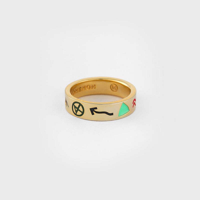 DOODLE RNG(6mm) SILVER925(18K GOLD PLATED)