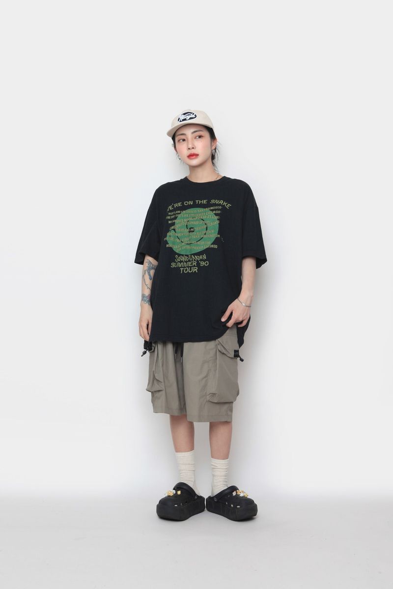 lil cargo half pants