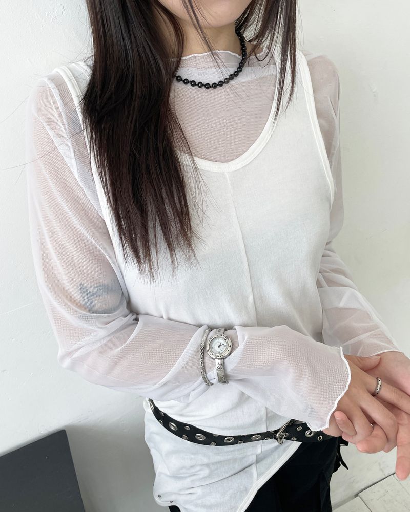 Knotted Onyx Stone Necklace