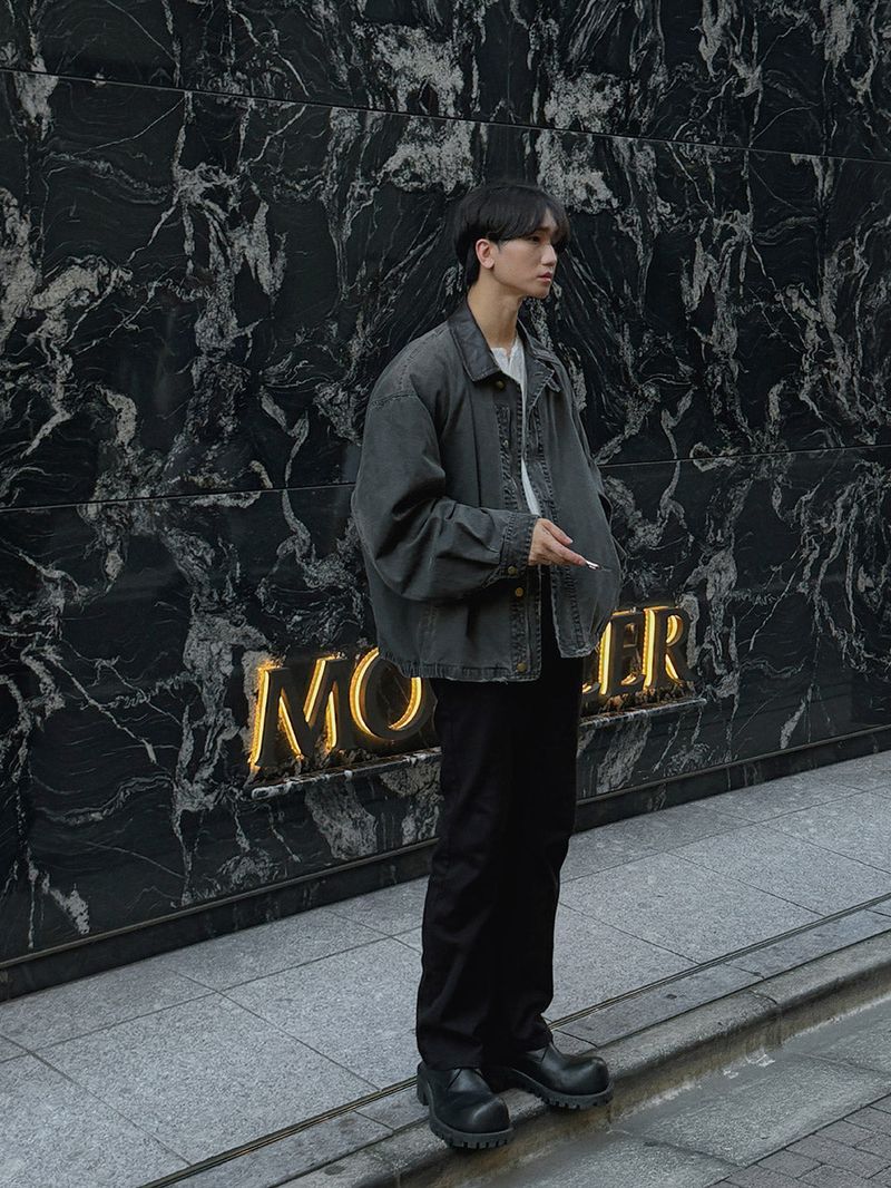 [Premium] 3 TAP Oxford Work Jacket (2color)