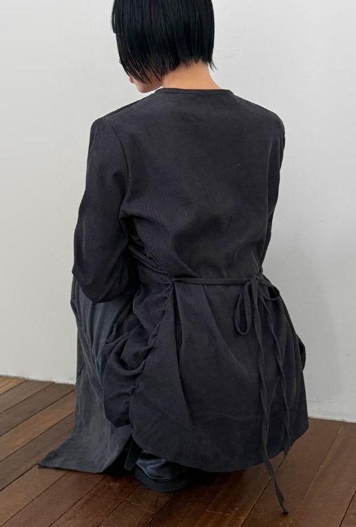 SHIRRING LONG SKIRT