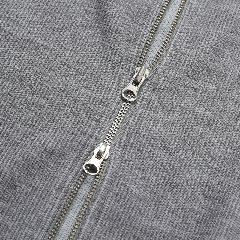 Moore Side Knitted Zip Up