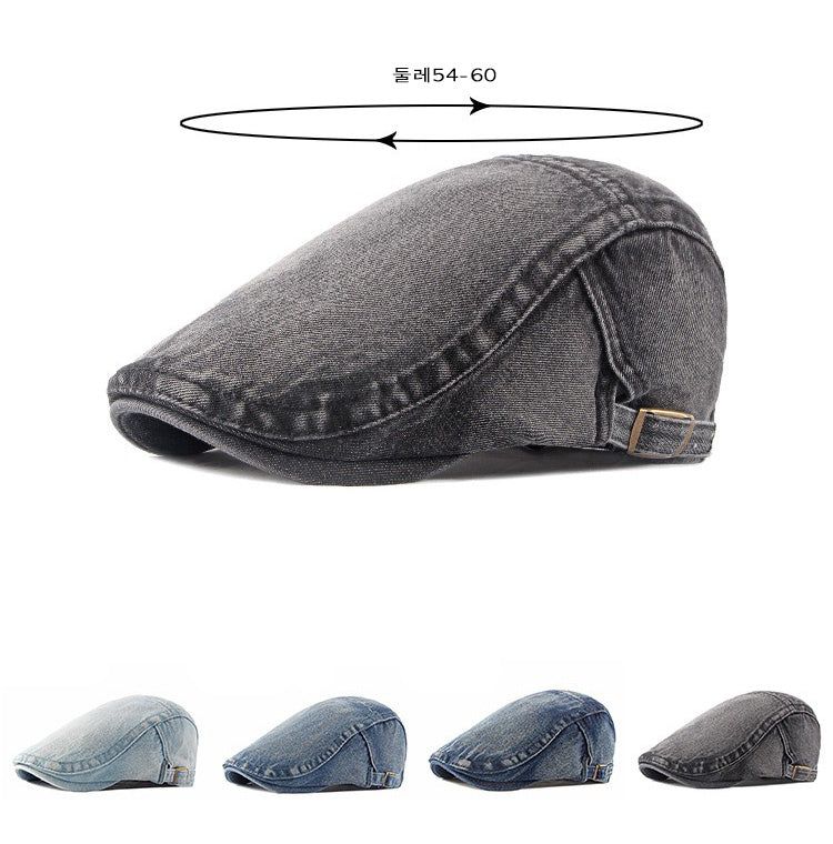 denim hunting cap (4 color)
