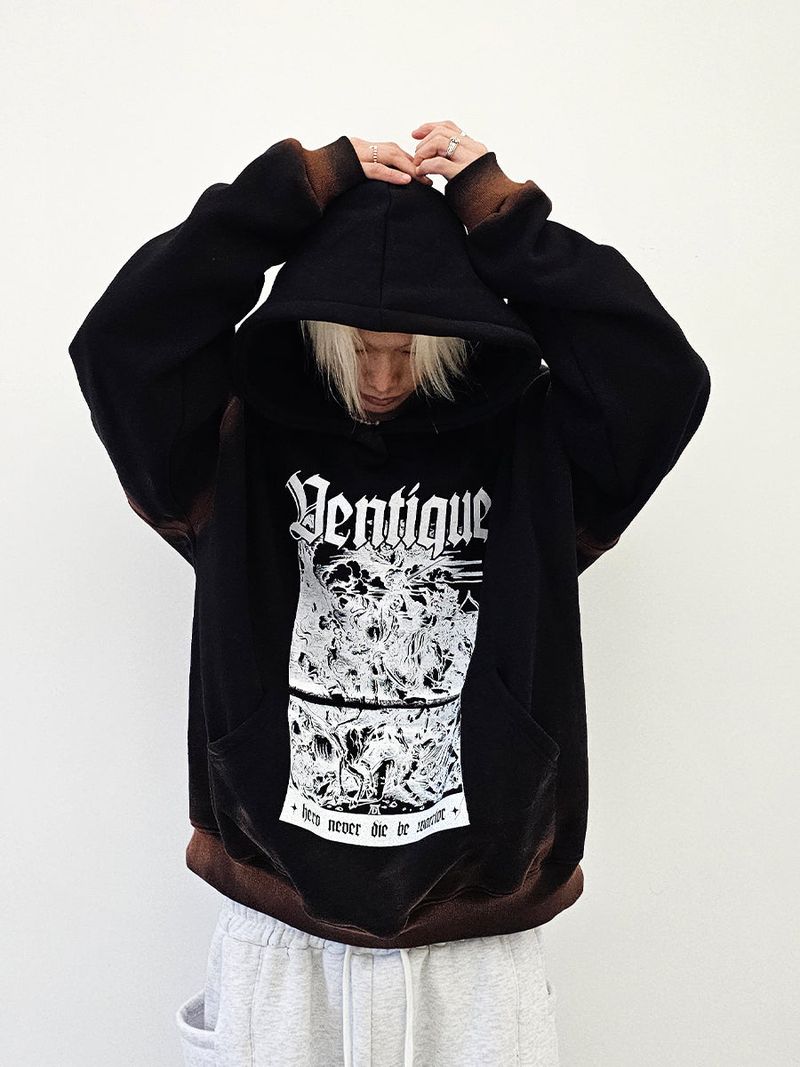 VENTIQUE Warrior Napping Hoodie 3colors