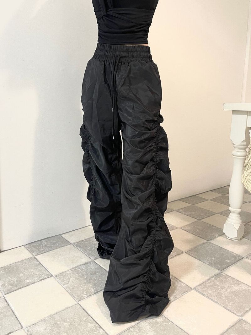 Seow(ソウ)の「1268. Maxy shirring wide pt (2color)(Pants)」