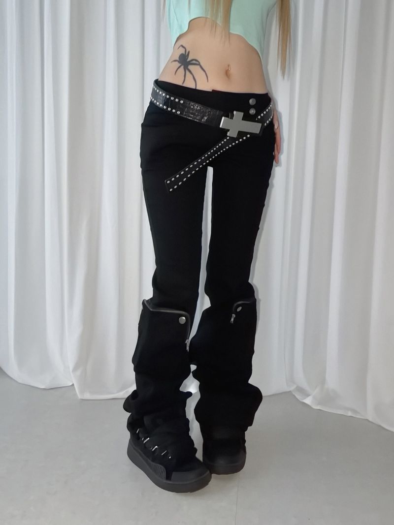 slay pocket bootcut pt (2 color) 