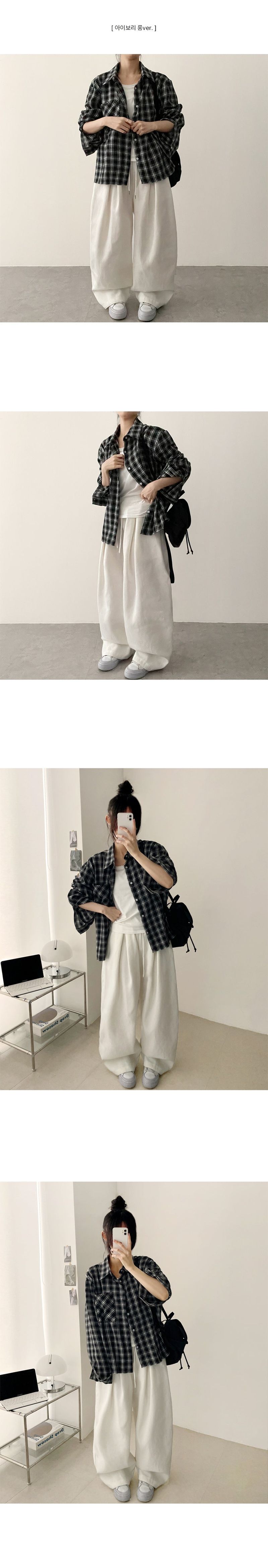 Millet Tantan Back Pocket Patch Pintuck Wide Pants[Long & Short]